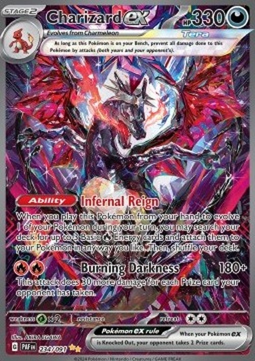 Pokemon Charizard ex  (PAF 234)