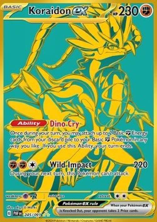Pokemon Koraidon ex (PAF 245)