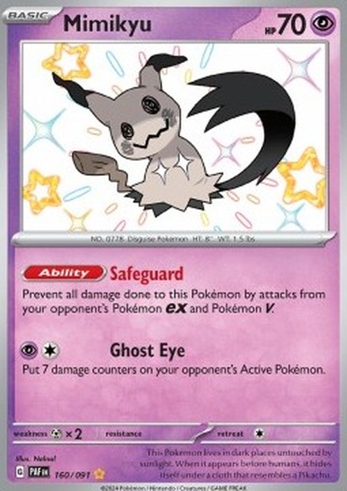Pokemon Mimikyu  (PAF 160)