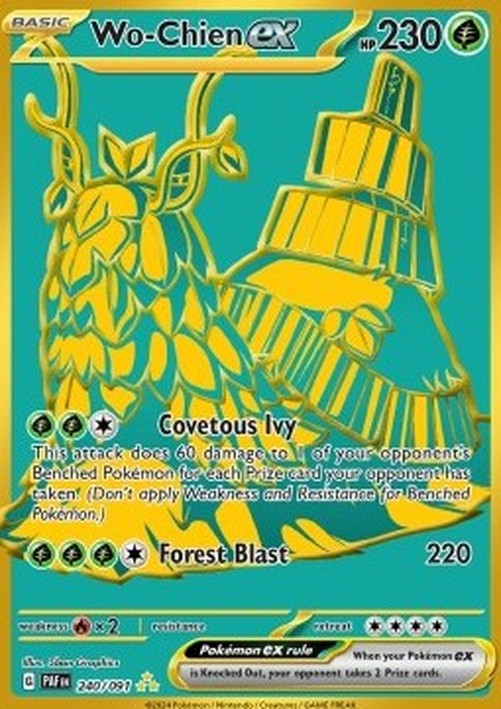 Pokemon Wo-Chien ex (PAF 240)