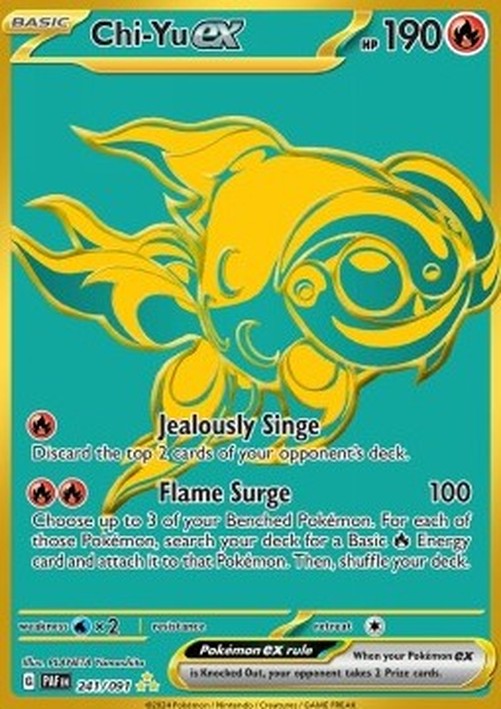 Pokemon Chi-Yu ex  (PAF 241)