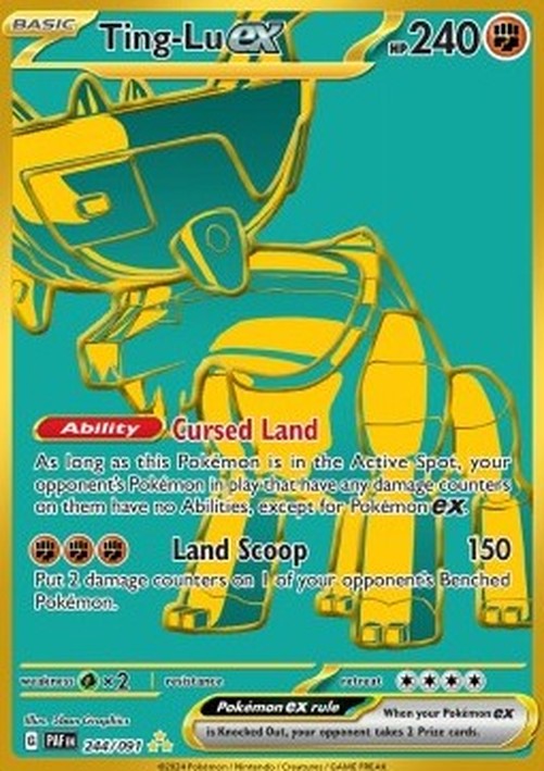 Pokemon Ting-Lu ex  (PAF 244)