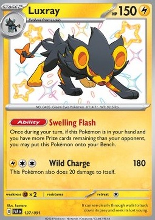 Pokemon Luxray  (PAF 137)