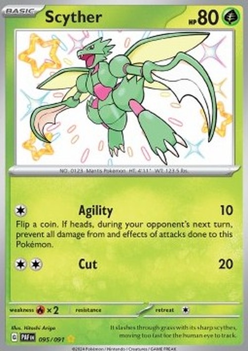 Pokemon Scyther (PAF 095)