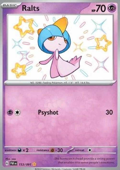 Pokemon Ralts  (PAF 153)