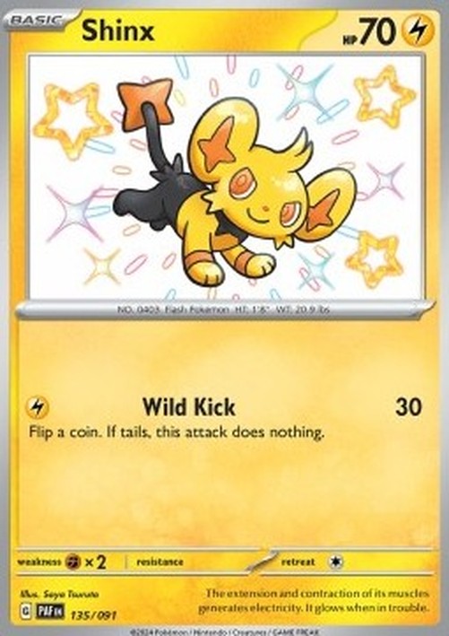 Pokemon Shinx  (PAF 135)