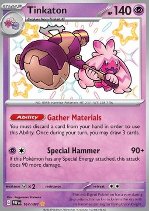 Pokemon Tinkaton  (PAF 167)