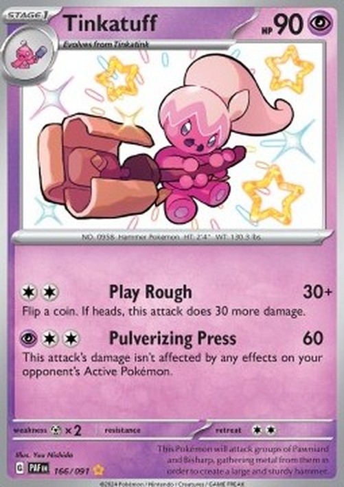Pokemon Tinkatuff (PAF 166)