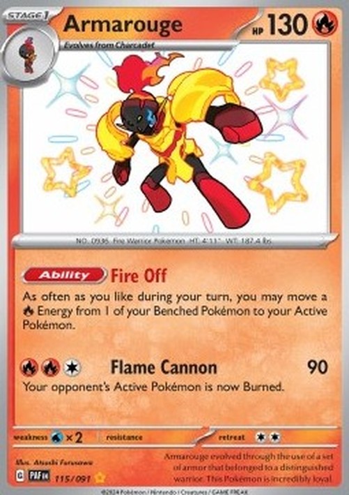 Pokemon Armarouge  (PAF 115)
