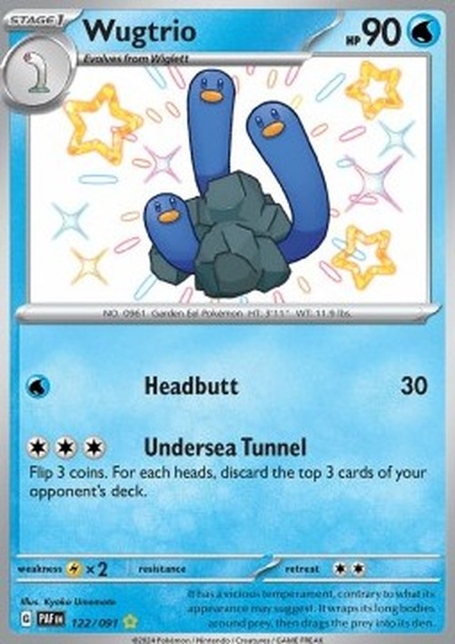 Pokemon Wugtrio  (PAF 122)