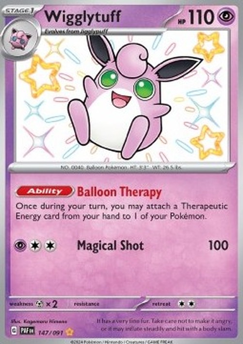 Pokemon Wigglytuff  (PAF 147)