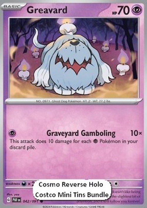 Pokemon Greavard  (PAF 042)