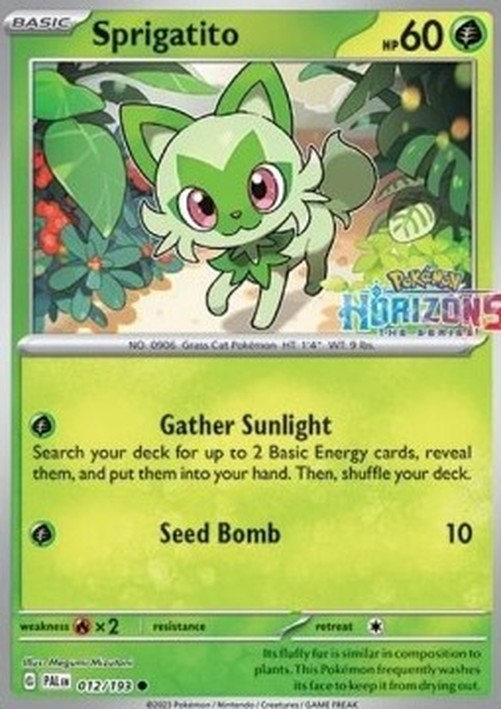 Pokemon Sprigatito (PAL 012)