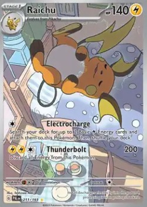 Pokemon Raichu (PAL 211)