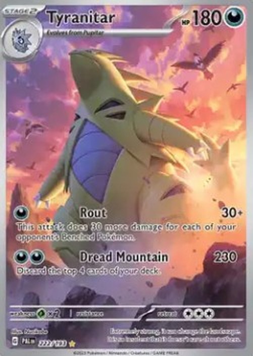 Pokemon Tyranitar (PAL 222)
