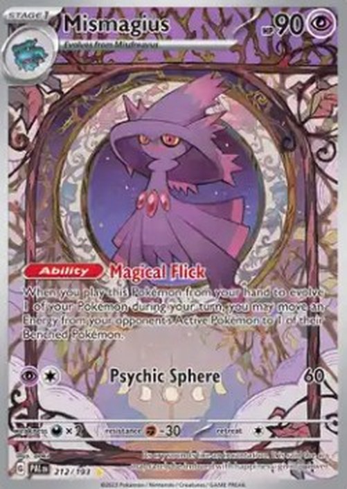 Pokemon Mismagius (PAL 212)