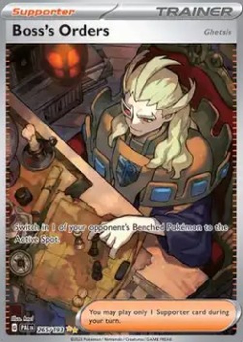 Pokemon Boss's Tilaukset - Ghetsis (PAL 265)