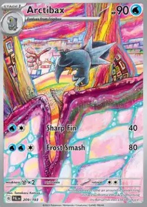 Pokemon Arctibax  (PAL 209)