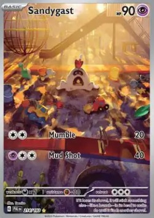 Pokemon Sandygast (PAL 214)