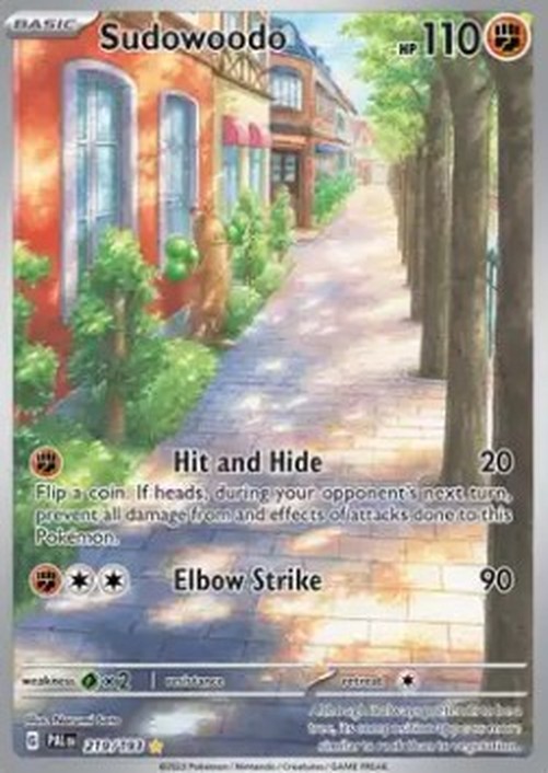 Pokemon Sudowoodo  (PAL 219)
