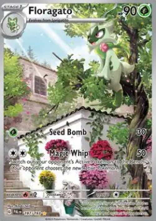 Pokemon Floragato  (PAL 197)
