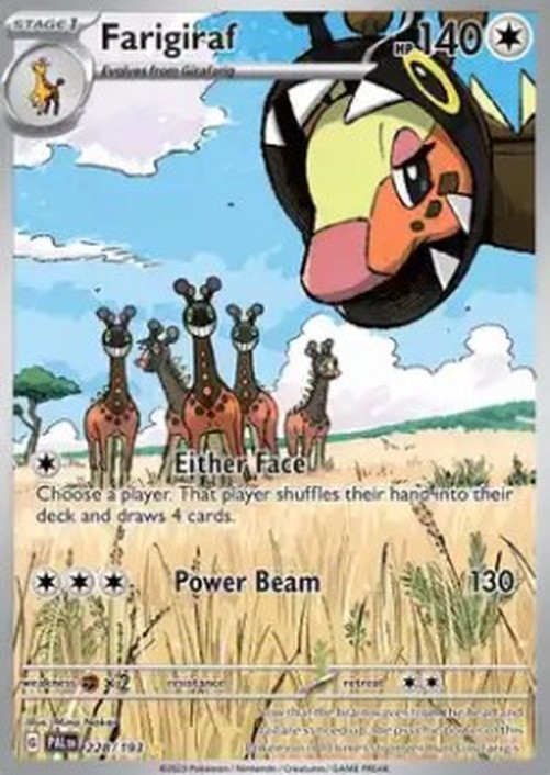 Pokemon Farigiraf  (PAL 228)