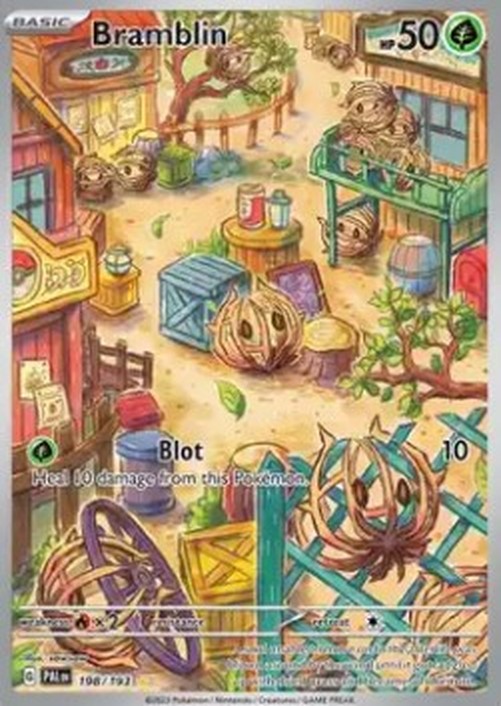 Pokemon Bramblin  (PAL 198)