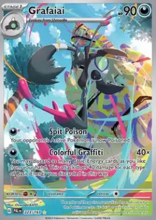 Pokemon Grafaiai (PAL 223)