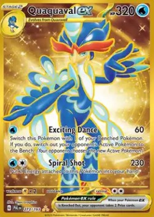Pokemon Quaquaval ex  (PAL 273)