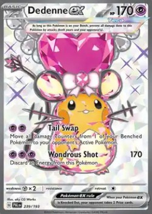 Pokemon Dedenne ex  (PAL 239)