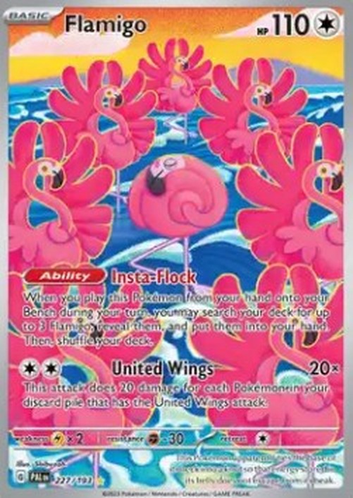 Pokemon Flamigo  (PAL 227)
