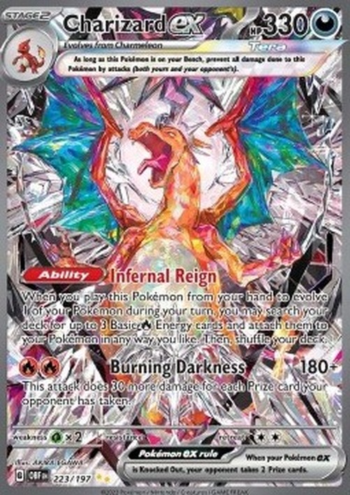 Pokemon Charizard ex (OBF 223)