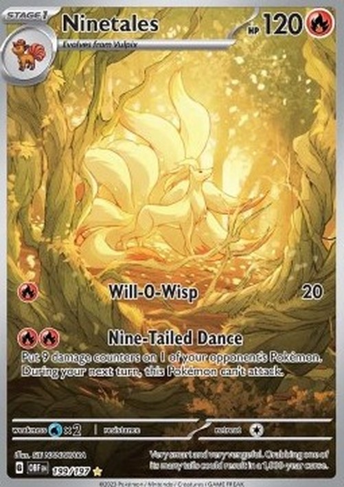 Pokemon Ninetales (OBF 199)