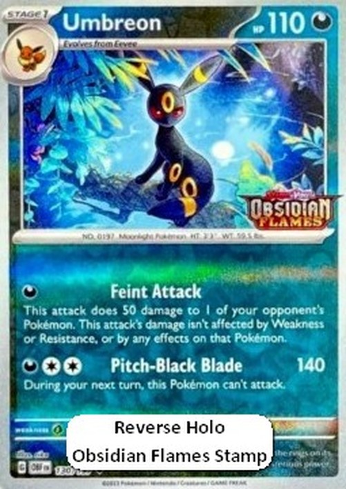 Pokemon Umbreon (OBF 130)