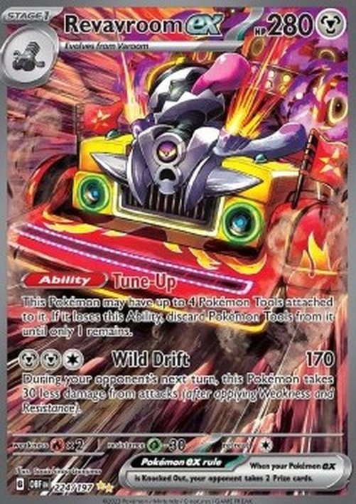 Pokemon Revavroom ex (OBF 224)
