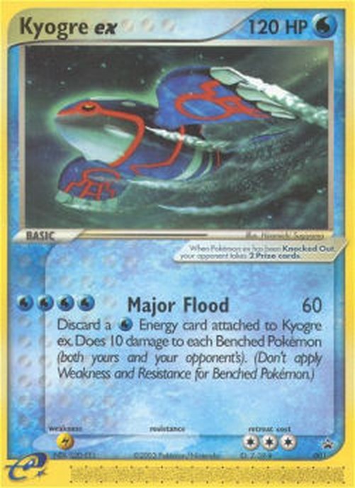 Pokemon Kyogre ex  (NP 1)