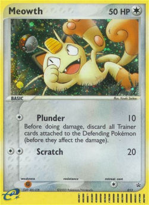 Pokemon Meowth (NP 13)