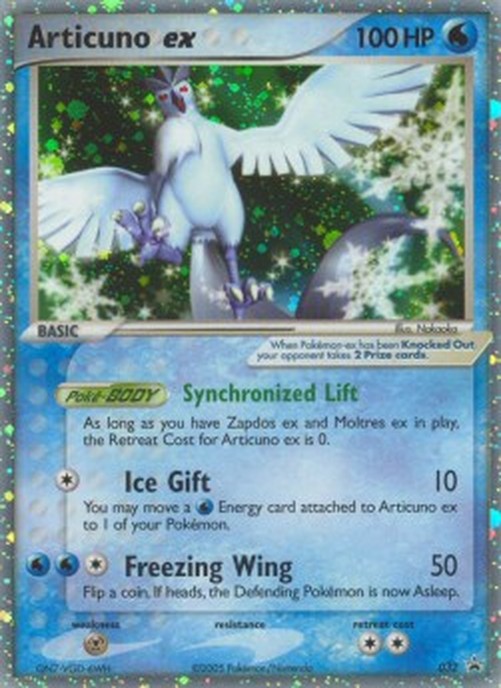 Pokemon Articuno ex  (NP 32)