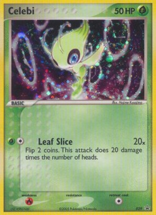 Pokemon Celebi  (NP 29)