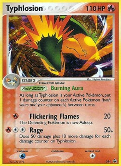 Pokemon Typhlosion (NP 34)