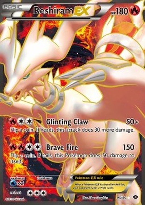 Pokemon Reshiram EX  (NXD 95)