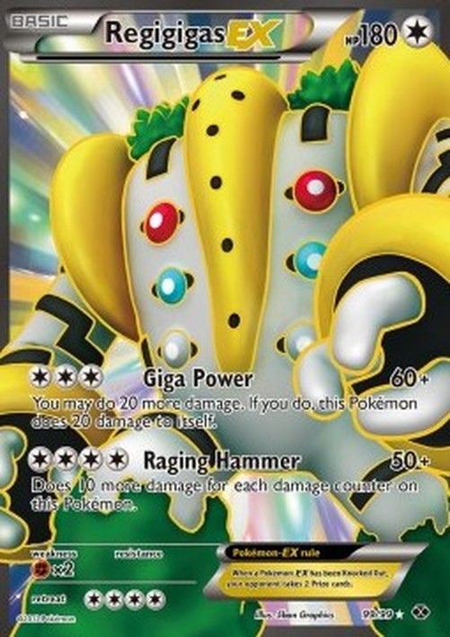 Pokemon Regigigas EX  (NXD 99)