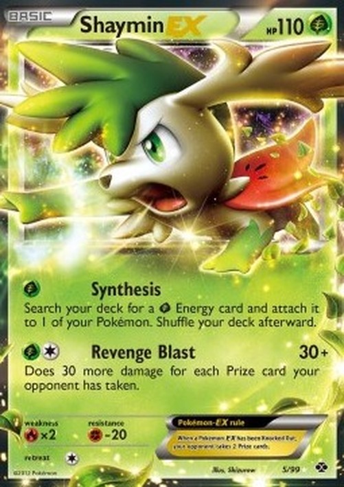Pokemon Shaymin EX  (NXD 5)