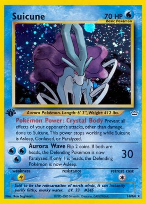 Pokemon Suicune (NR 14)