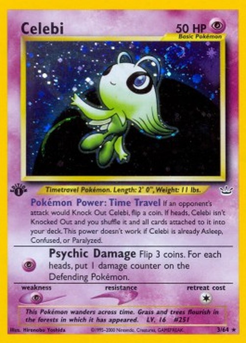 Pokemon Celebi (NR 3)