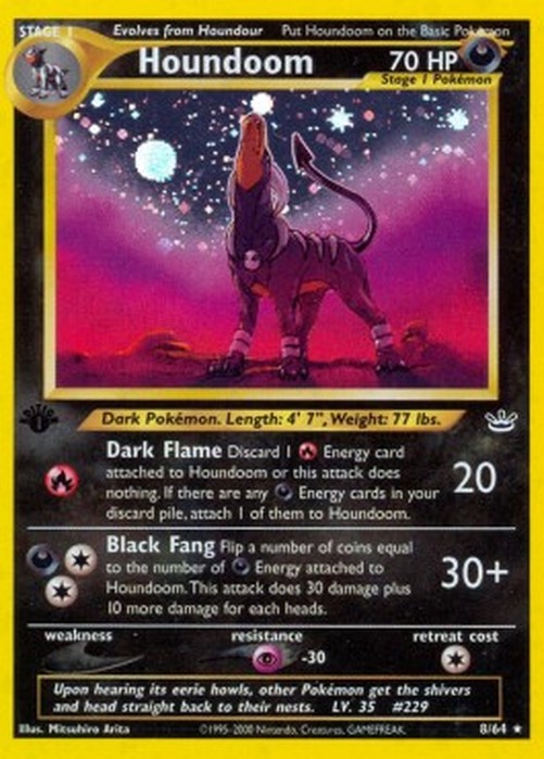 Pokemon Houndoom (NR 8)