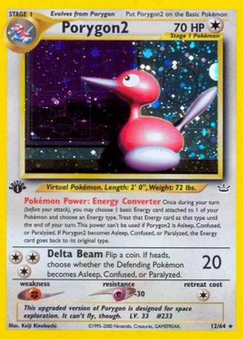 Pokemon Porygon2  (NR 12)