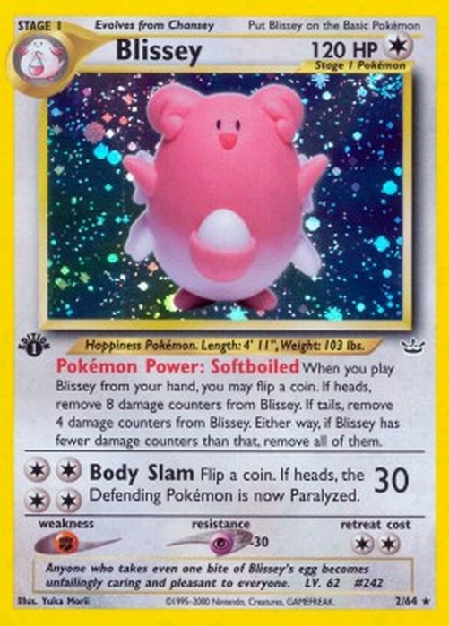 Pokemon Blissey (NR 2)