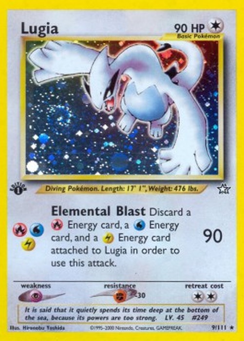 Pokemon Lugia  (NG 9)