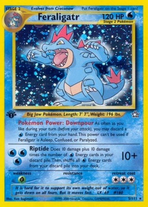Pokemon Feraligatr (NG 5)